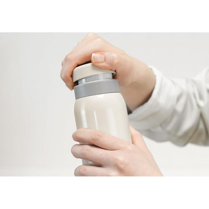 Wahei Freiz Moteco Screw Cap Mug Bottle 500ml White