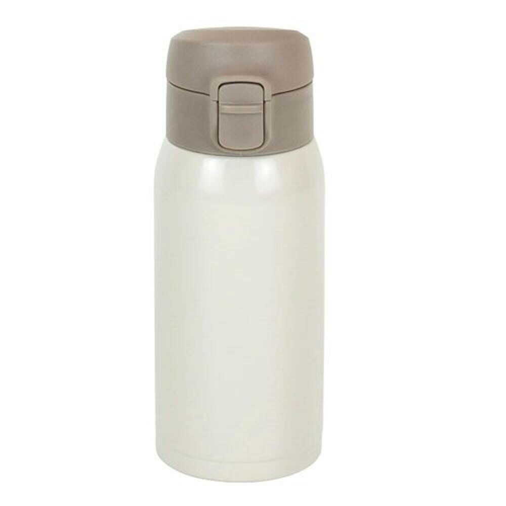 Wahei Freiz Moteco One-Touch Cap Mug Bottle 350ml White