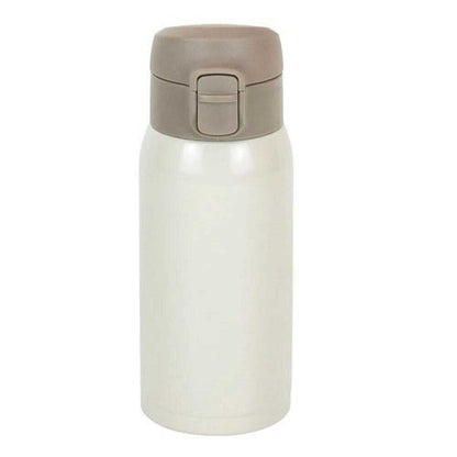 Wahei Freiz Moteco One-Touch Cap Mug Bottle 350ml White