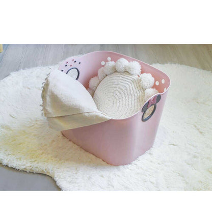 Nishikikasei Minnie Mouse Soft Bucket SQ43 Pink