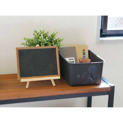 Nishikikasei Mickey Mouse Square Box Half Black