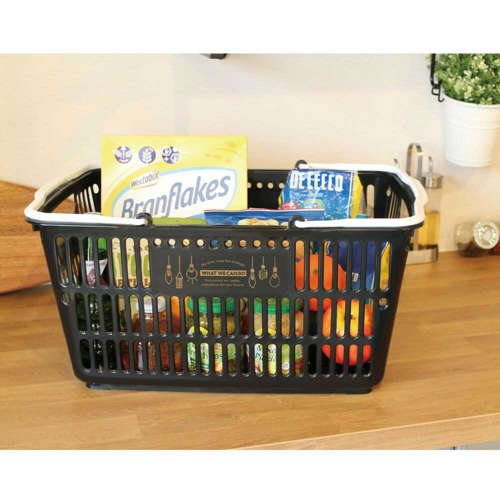 Nishiki Kasei Eco Basket 10 Black