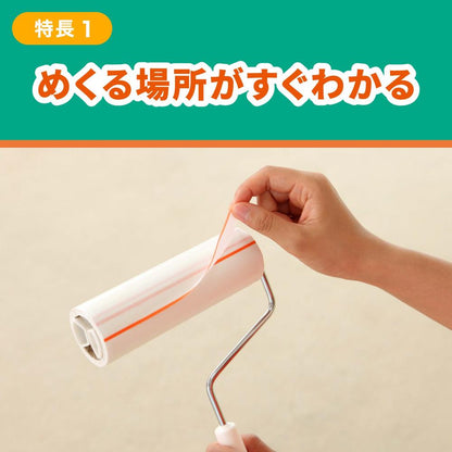 Nittomu's Korokoro Economy Cut Roll 70 Sheets x 3 Rolls