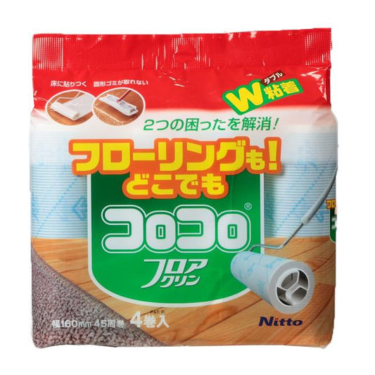 Nittohmu Roll Roll Floor Clean Spare (4 Rolls)