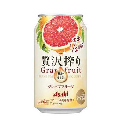 Asahi Luxurious Squeezed Grapefruit 350ml