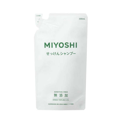 Miyoshi Additive-Free Soap Shampoo Refill 300ml