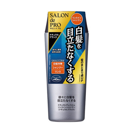 Dariya Salon de Pro Natural Grayish Rinse-in Shampoo <Natural Black>