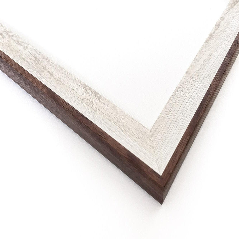 Tenugui Frame 3709 880×340 White Brown