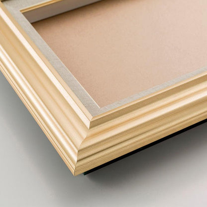 Oil Frame (Oil Painting Frame) BT-01 F10 Scratch Gold