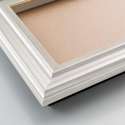 Oil Frame (Oil Painting Frame) BT-01 F10 Hairline Silver