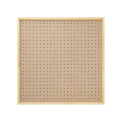 Perforated Board Panel 600 Square - Natural