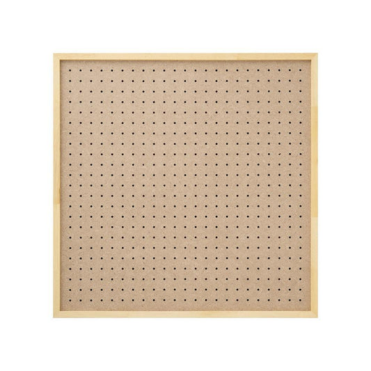 Perforated Board Panel 600 Square - Natural