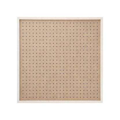 Perforated Board Panel 600 Square - Antique White