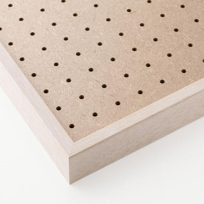 Perforated Board Panel 600 Square - Antique White