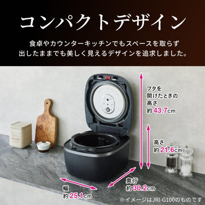 Tiger Pressure IH Rice Cooker 3.5 Cups JRI-C060WO