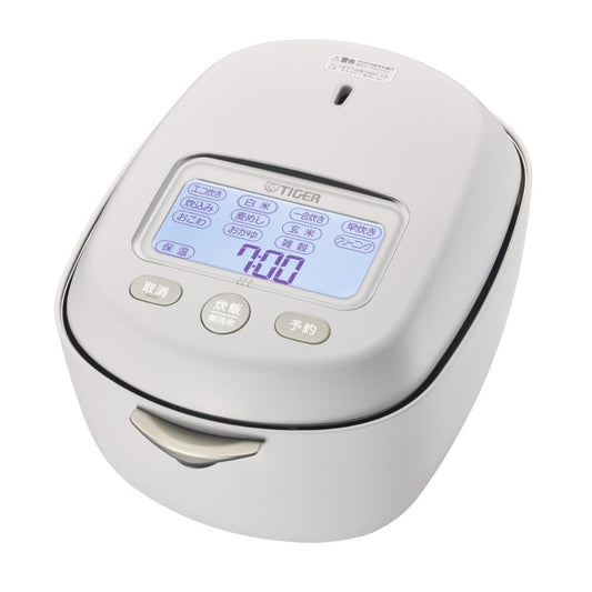 Tiger Clay Pot Pressure IH Rice Cooker 3.5 Cups JRX-S060WS