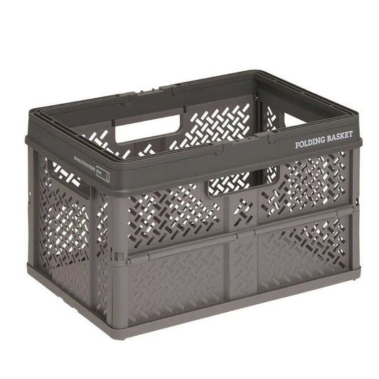 Tenma Folding Basket with Handle L Gray