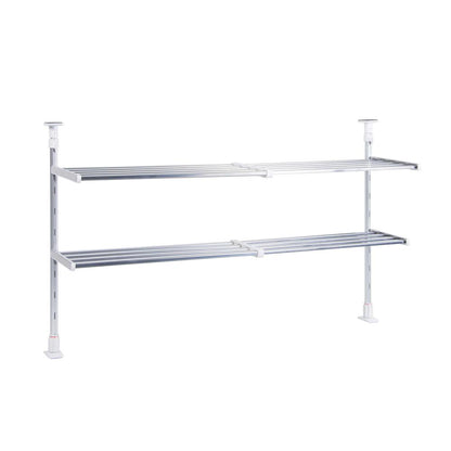 Takubo Industrial Expandable Tension Shelf 2-Tier