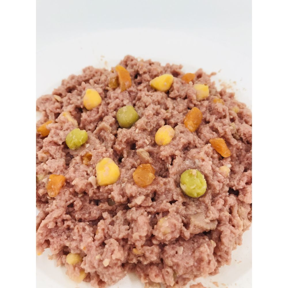 Pet Library Surprise Dog Can Beef & Chicken & Vegetables for Dogs 13 Years and Older 400g