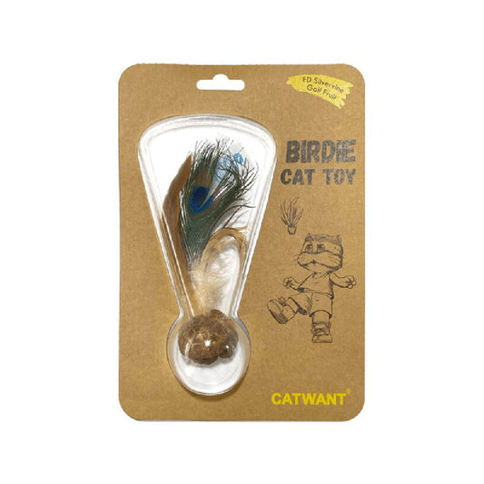 Insect Gall Peacock Feather Ball 1 Piece
