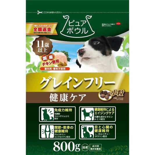 Pure Bowl Grain-Free Immunity Support Dry Food for Dogs 11 Years and Older 800g