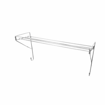Okato Simply Place Towel Bar Shelf Silver