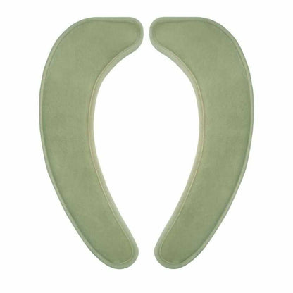 Okato Natural Adhesive Toilet Seat Cover Green