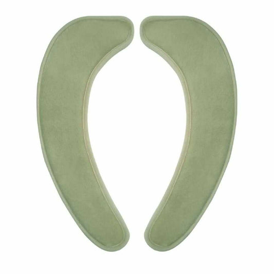 Okato Natural Adhesive Toilet Seat Cover Green