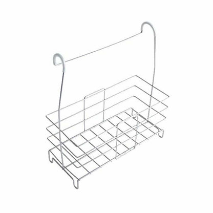 Okato Towel Bar Basket Silver