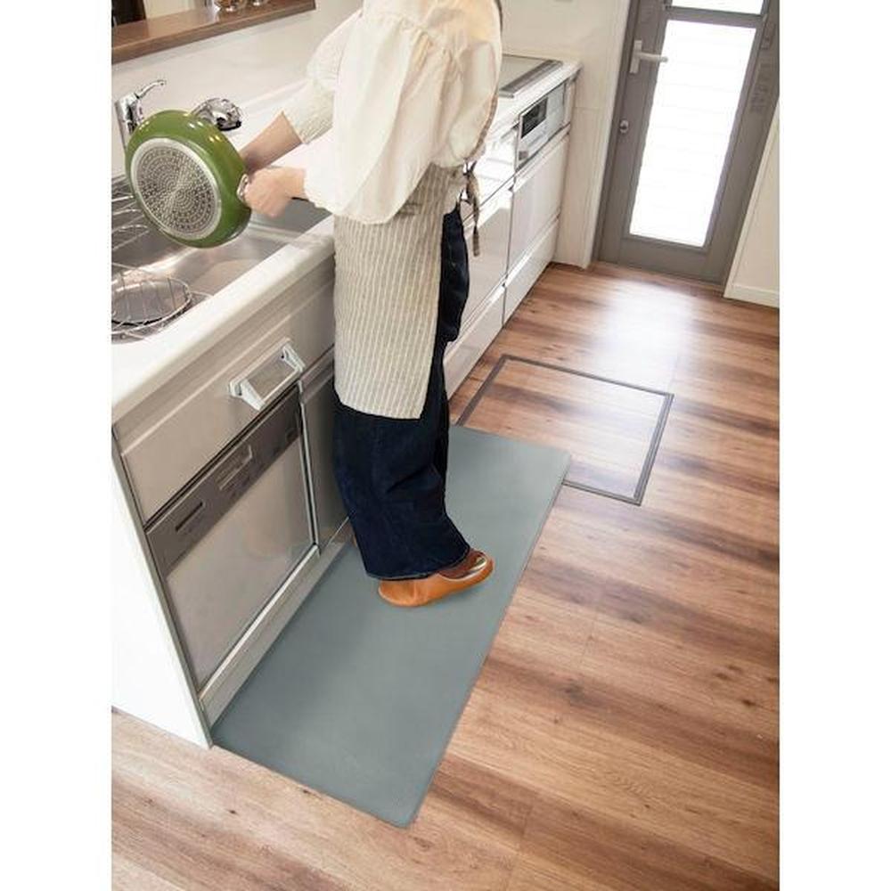 Okato Shock Absorbing Kitchen Mat 45120 Gray