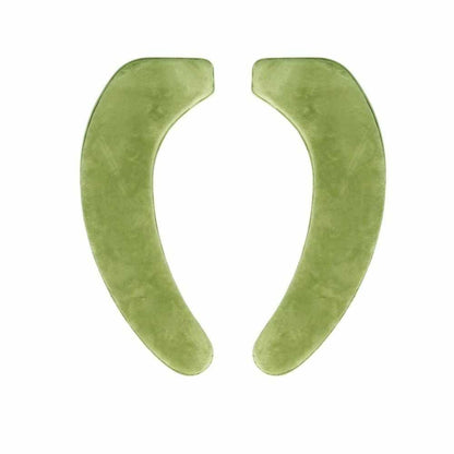 Okato Adhesive Deodorizing Soft Toilet Seat Cover Green