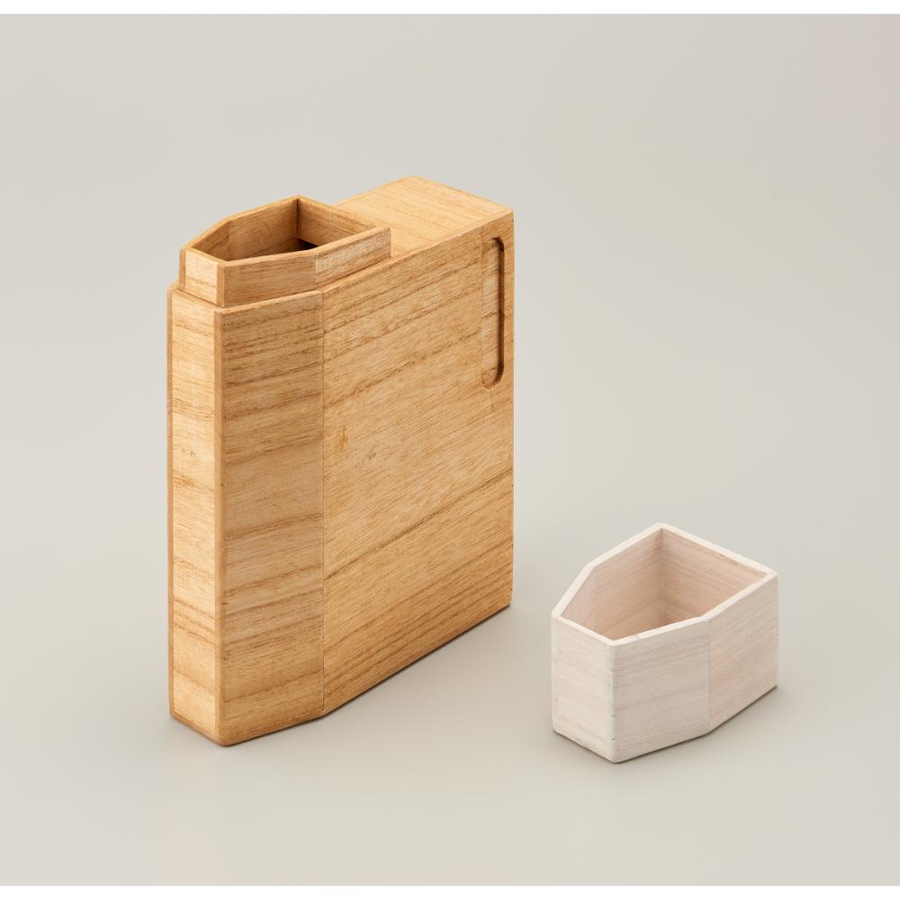 kirisai Paulownia Refrigerated Rice Container 2kg OSPO-2