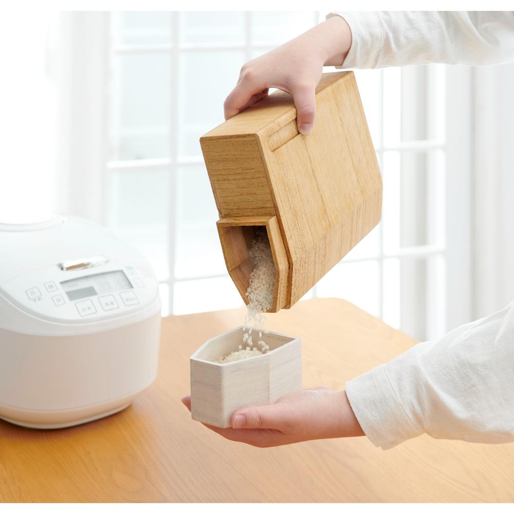 kirisai Paulownia Refrigerated Rice Container 2kg OSPO-2