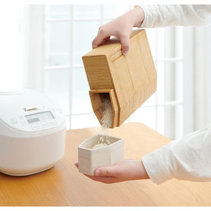 kirisai Paulownia Refrigerated Rice Container 2kg OSPO-2