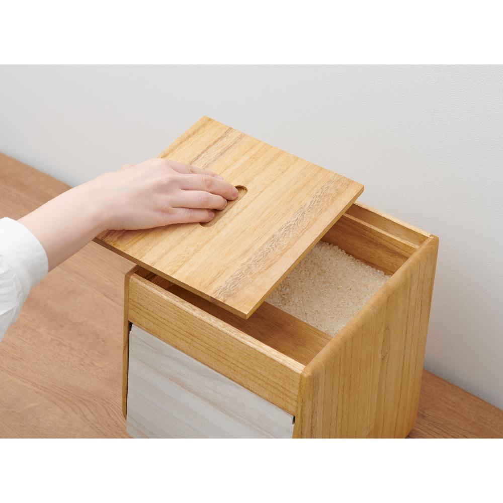 kirisai Paulownia Rice Container 5kg OSPO-5