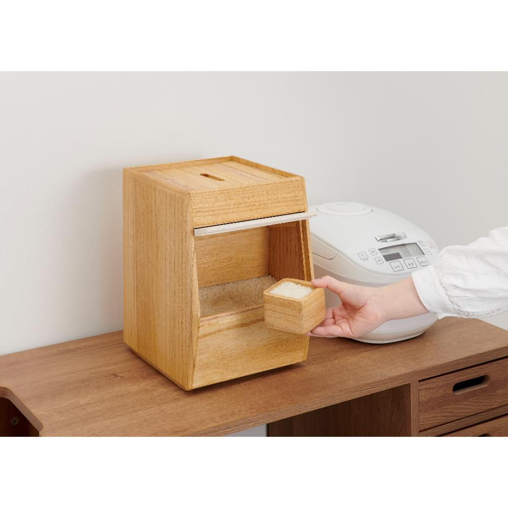 kirisai Paulownia Rice Container 5kg OSPO-5