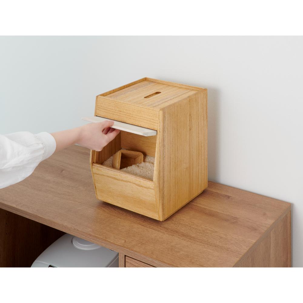 kirisai Paulownia Rice Container 5kg OSPO-5
