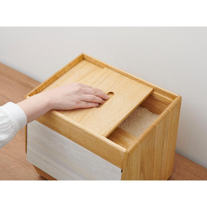 kirisai Paulownia Rice Container 10kg OSPO-10