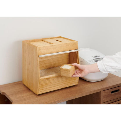 kirisai Paulownia Rice Container 10kg OSPO-10