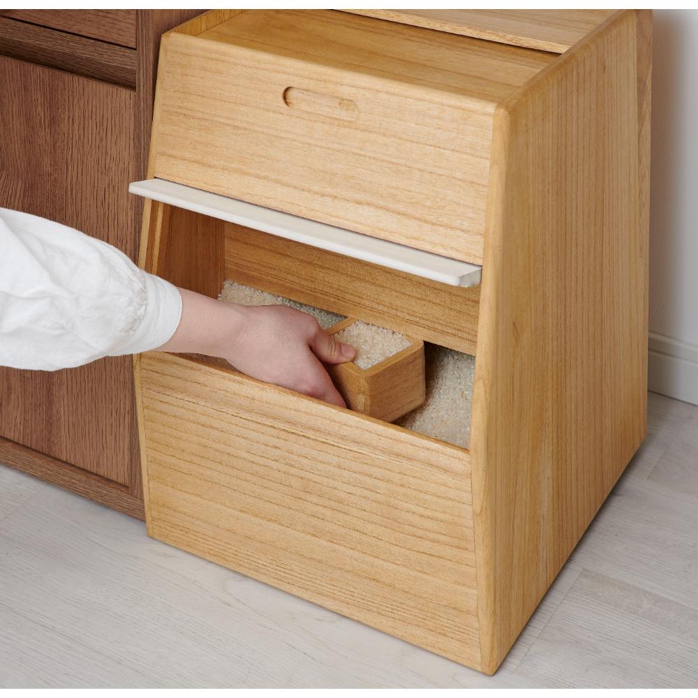 kirisai Paulownia Rice Container 30kg OSPO-30