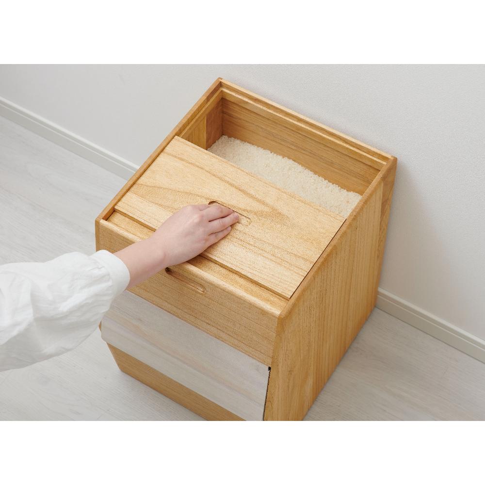 kirisai Paulownia Rice Container 30kg OSPO-30