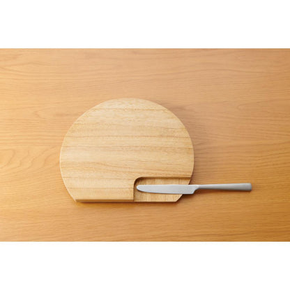 kirisai Paulownia Cutting Plate Round OSPL-1