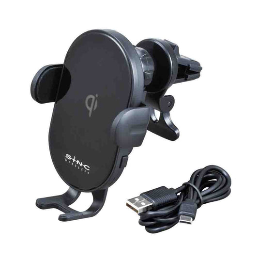 Seiwa Auto Wireless QI Holder AC D598