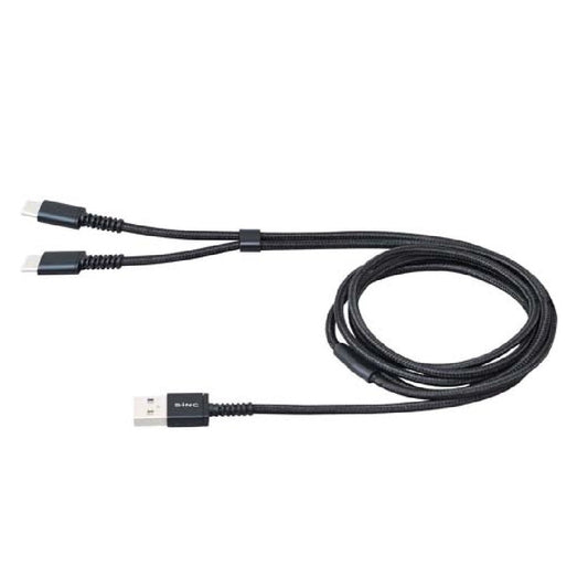 Seiwa Y-Type USB Cable A to C + C D606