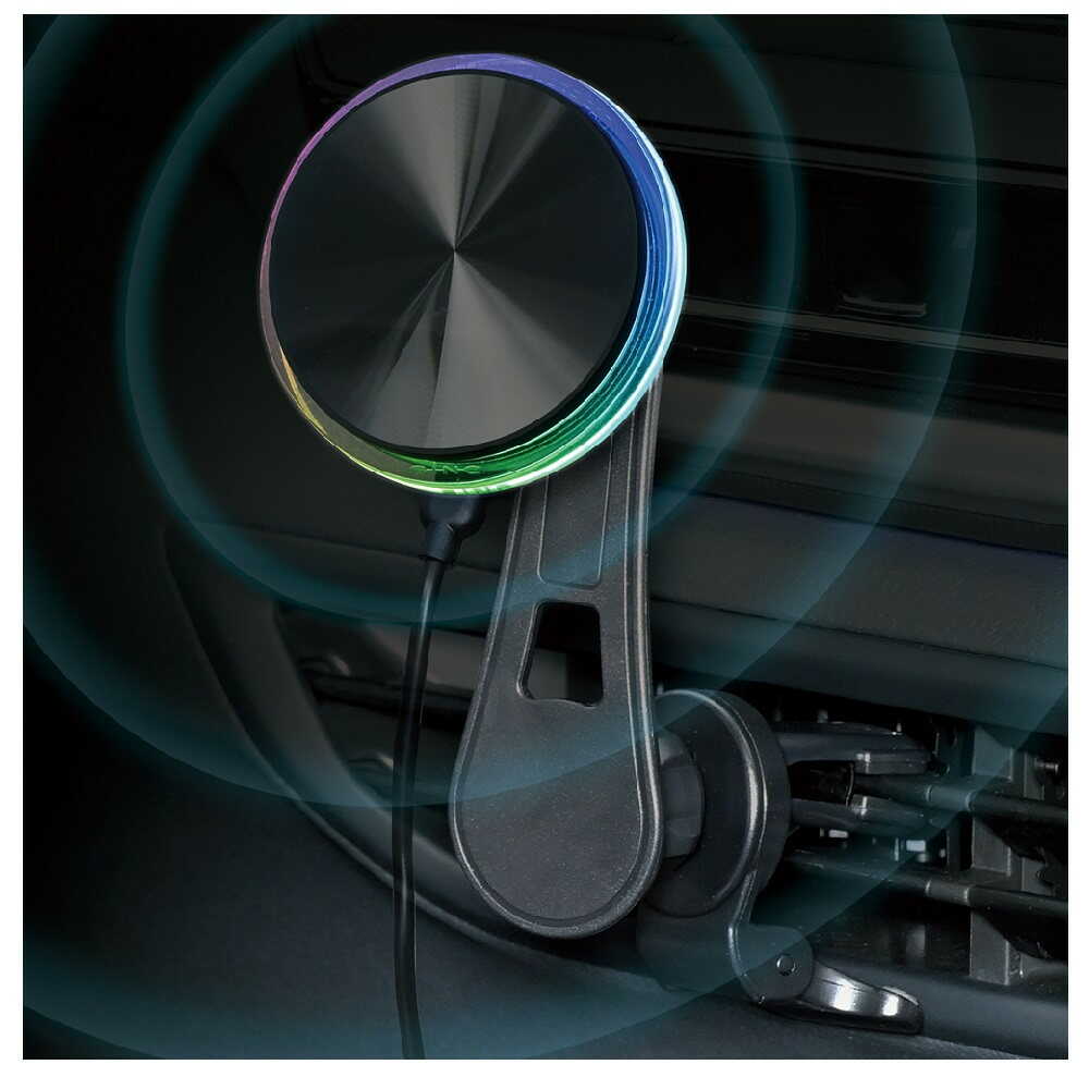 Seiwa Rainbow Illumi Magnetic Wireless Holder A/C D636