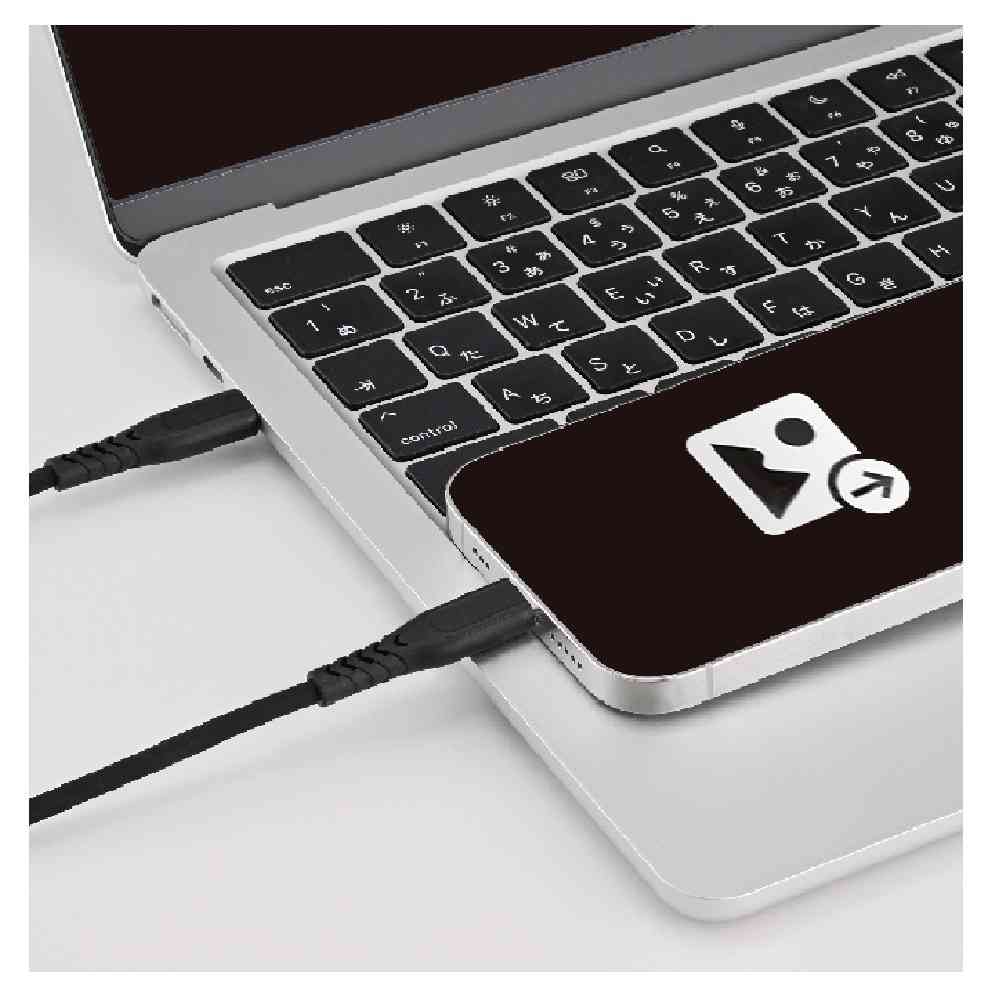Seiwa Antibacterial Soft USB Cable C to C D650