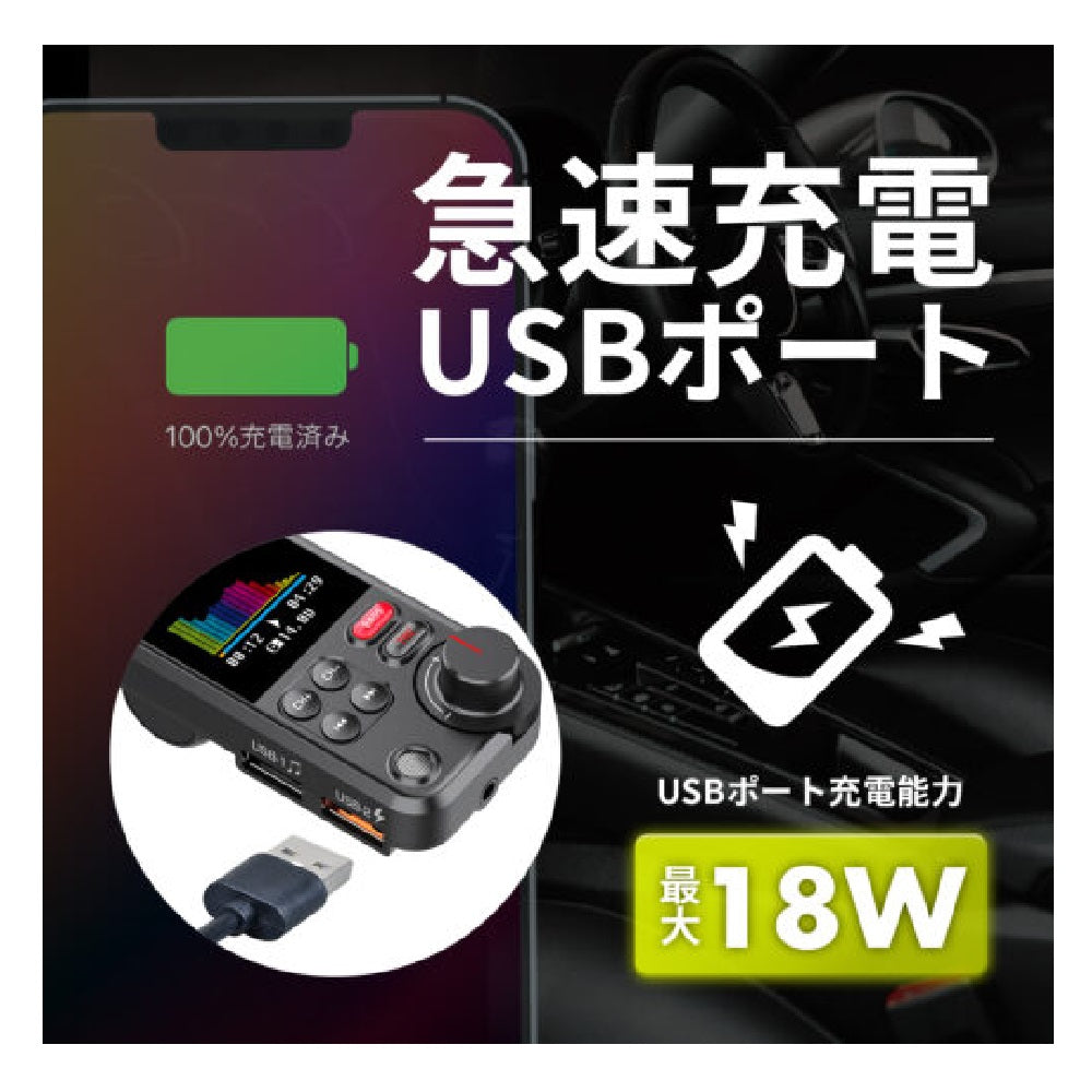 Seiwa Bluetooth FM Transmitter BTF110