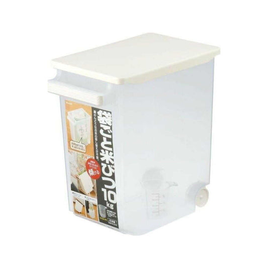 Inomata Chemical Bag-in Rice Container 10kg Clear