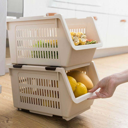 Inomata Chemical Potato and Onion Storage Ivory