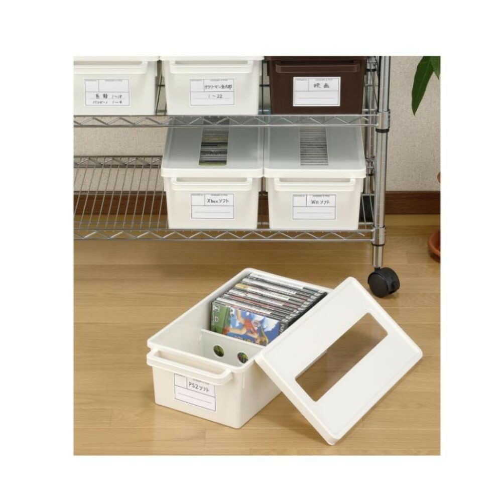 Inomata Chemical Media Container for DVD White
